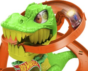 Mattel Tor samochodowy Hot Wheels City - Zakręcony Tor Remiza T-Rexa (965-2502) 8