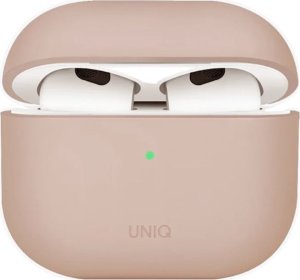 UNIQ Lino - etui silikonowe do AirPods 4 różowe - Gwarancja bezpieczeństwa. Proste raty. Bezpłatna wysyłka od 170 zł. 1