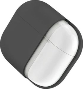 UNIQ Lino - etui silikonowe do AirPods 4 szary - Gwarancja bezpieczeństwa. Proste raty. Bezpłatna wysyłka od 170 zł. 3