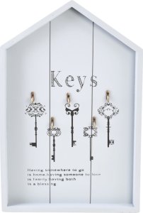 DOMEK NA KLUCZE SZARY KEYS 1