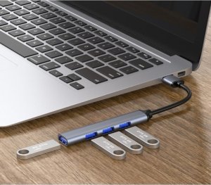 HUB USB- 4 porty 3.0 + 2.0 Izoxis 21940 5