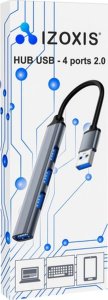 HUB USB- 4 porty 3.0 + 2.0 Izoxis 21940 8