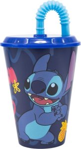 Disney Stitch - Kubek ze słomką z kolekcji Palms 430 ml 1