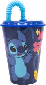 Disney Stitch - Kubek ze słomką z kolekcji Palms 430 ml 2