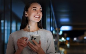 Przewodowe słuchawki dokanałowe Ugreen EP105, USB-C, 1.2m (czarne) 6