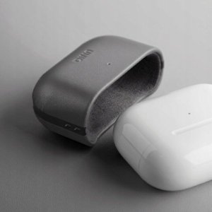 UNIQ Lyden DS - etui  ze sztucznej skóry do AirPods Pro 2 niebieskie/czarne - Gwarancja bezpieczeństwa. Proste raty. Bezpłatna wysyłka od 170 zł. 7