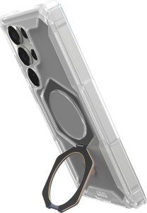 UAG Plasma XTE Magnet -  obudowa ochronna do Samsung Galaxy S25 Ultra 5G z wbudowanym modułem magnetycznym (clear/titanium) 1