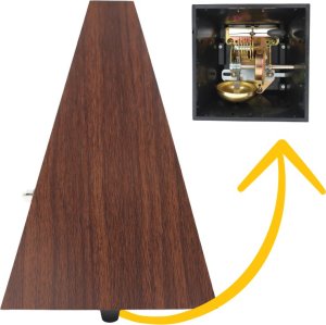 DNA MET1 METRONOM MECHANICZNY Z DZWONKIEM DO PIANINA GITARY SKRZYPIEC 5