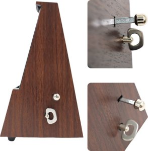 DNA MET1 METRONOM MECHANICZNY Z DZWONKIEM DO PIANINA GITARY SKRZYPIEC 8