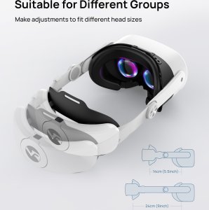 VortexVR Elite Strap z baterią 10000 mAh | do Meta Quest 3S & Quest 3 4