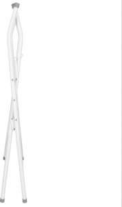 Stojak do wanienki dla niemowląt, wys. 86 cm stelaż stalowy, biały UNIWERSALNY 4