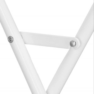 Stojak do wanienki dla niemowląt, wys. 86 cm stelaż stalowy, biały UNIWERSALNY 7