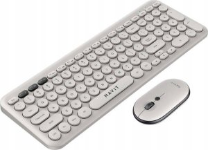 Bezprzewodowy zestaw gamingowy 2w1 HAVIT KB254GCM klawiatura + mysz (szary) 2
