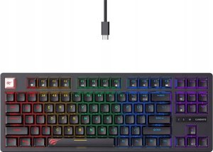 Przewodowa klawiatura gamingowa RGB HAVIT KB892L (czarna) 1
