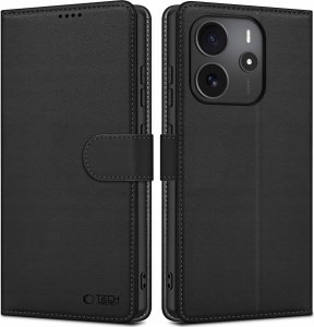 TECH-PROTECT WALLET XIAOMI REDMI NOTE 14 4G / LTE MATTE BLACK 1