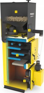 Kocioł na pelet QmPELL EVO 8 kw 2