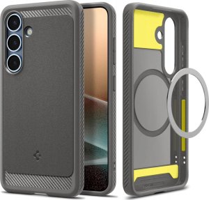 Etui Spigen Rugged Armor Mag MagSafe Samsung Galaxy S25 Marble Grey 1