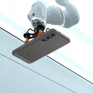 Etui Spigen Rugged Armor Mag MagSafe Samsung Galaxy S25 Marble Grey 12