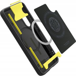 Spigen Etui Spigen Rugged Armor Mag MagSafe Samsung Galaxy S25 Matte Black 12