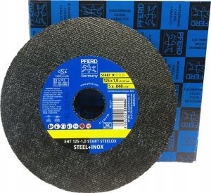 Tarcza do cięcia stali  metalu 125mm Pferd 125x1x22,2 mm - 1szt 4