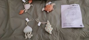 Britton Edukacyjny dywanik dla niemowląt Relax N Watch Water Animals 4