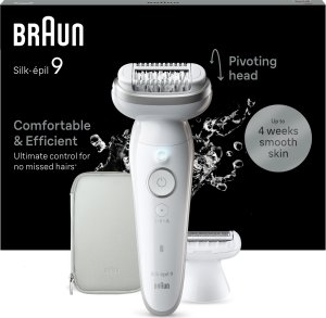 Braun Silk-épil 9 9-041, Silver, 40 tweezers, MicroGrip, Battery, 100 - 240 V, 50/60 Hz 2