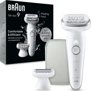 Braun Silk-épil 9 9-041, Silver, 40 tweezers, MicroGrip, Battery, 100 - 240 V, 50/60 Hz 3