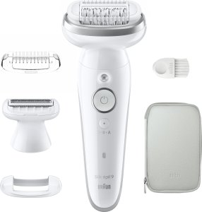 Braun Silk-épil 9 9-041, Silver, 40 tweezers, MicroGrip, Battery, 100 - 240 V, 50/60 Hz 4