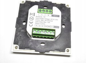 MiBoxer ŚCIENNY STEROWNIK OŚWIETLENIA LED P3 2.4 GHz, RGBCCT (RGBWW) 12&nbsp;... 24&nbsp;V DC MiBOXER 17