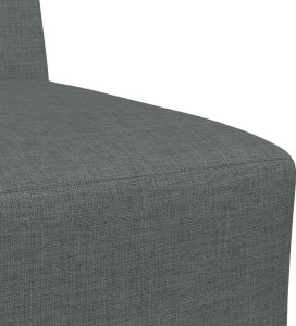 vidaXL Sofa Fotel Ciemnoszary 55 cm Tkanina 7