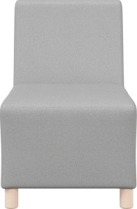 vidaXL Sofa Fotel Cloud Grey 55 cm Tkanina 4