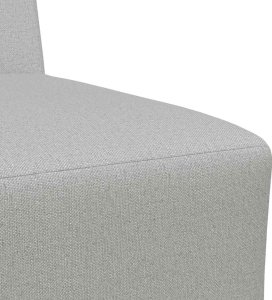 vidaXL Sofa Fotel Cloud Grey 55 cm Tkanina 7