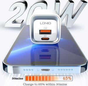 Ładowarka z kablem Licencja Apple MFI 20W 2x USB 5