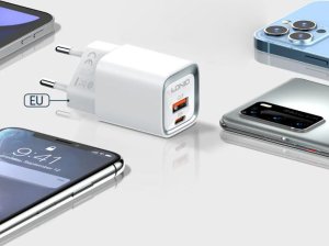 Ładowarka z kablem Licencja Apple MFI 20W 2x USB 6