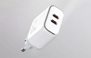 Ładowarka sieciowa LDNIO A2528M 2USB-C dla Apple + Kabel USB-C - Lightning 3