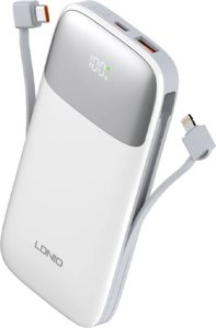 Powerbank LDNIO PQ20 22.5W 20000mAh USB-C, lightning (biały) 3