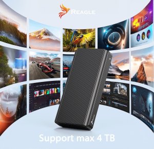 OBUDOWA KIESZEŃ NA DYSK SSD NVME PCIe M.2 USB-C 4.0 Thunderbolt 4, 40 Gb/s 4