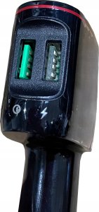 Bounn Åadowarka samochodowa USB 3.0 szybka mocna + gniazdo zapalniczki 12V/24V 3