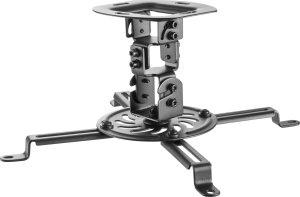 Equip Projector Ceiling Mount Bracket, Ceiling, 13.5 kg, Black, Stainless steel, -15 - 15°, 360° 3