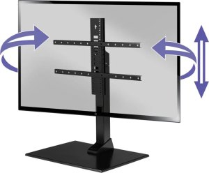 SANUS VSTV2, 101.6 cm (40"), 2.18 m (86"), 56.7 kg, 100 x 100 mm, 600 x 400 mm, Black 2