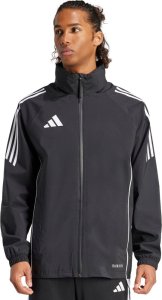 Kurtka męska adidas Tiro 24 Rain czarno-biała IJ7390 2XL 1