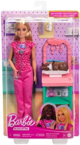 Lalka Barbie Mattel You Cann Be Anything Barbie Lekarz Pediatra (JCR72) 5