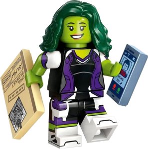 71039 - LEGO Minifigures - PANI HULK - Marvel Seria 2 2