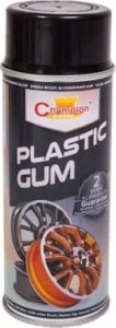 Guma w sprayu Champion czarna 400ml RAL 9005 1