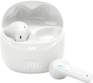 JBL wireless earbuds Flex 2, white 1