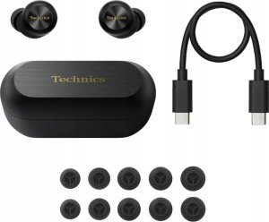 Technics wireless earbuds EAH-AZ100E-K, black 6