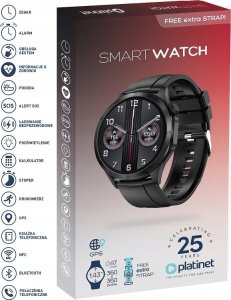 Platinet smartwatch PSMART20B, black (46113) 4