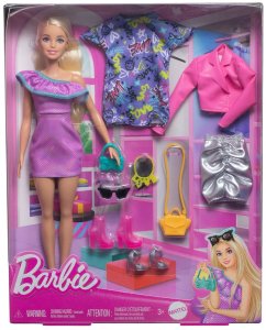 Lalka Barbie Mattel Barbie & Party Fashions (HYT61) 5