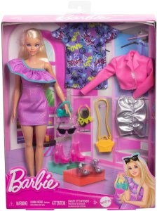 Lalka Barbie Mattel Barbie & Party Fashions (HYT61) 6
