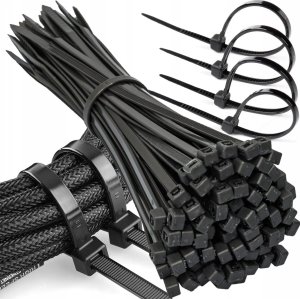 Opaski zaciskowe "Trytytki" 4,8 x 200 mm 100 sztuk RC-K-1296 czarne 1